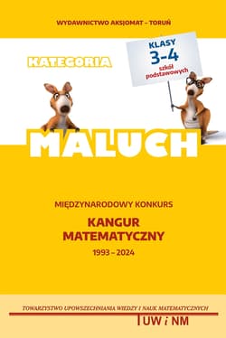 Matematyka z wesołym Kangurem Maluch 2024 - Brunon Kam, Bobiński Zbigniew, Piotr Jędrzejewicz