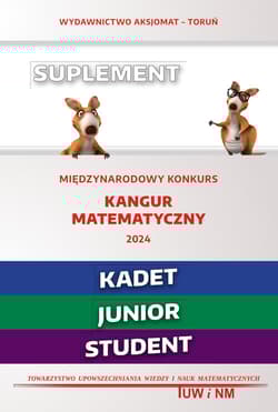 Matematyka z wesołym kangurem - Suplement 2024 - Praca zbiorowa