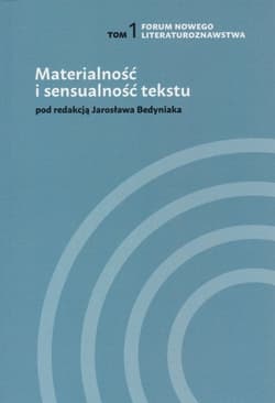 Materialność i sensualność tekstu - Abramczyk Magdalena