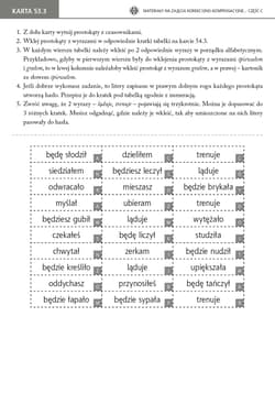 Galeria - zdjęcie nr. 5 - Materiały na zajęcia korekcyjno-kompensacyjne Część C