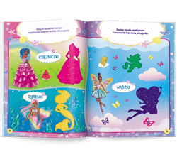 Galeria - zdjęcie nr. 2 - Mattel Barbie Dreamtopia 100 brokatowych naklejek NB-1402