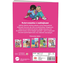 Galeria - zdjęcie nr. 3 - Mattel Barbie Kolorowanka z naklejkami NA-1112