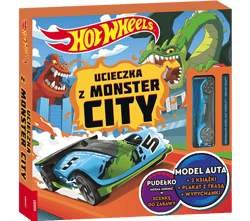 Mattel Hot Wheels. Ucieczka z Monster City - Praca zbiorowa