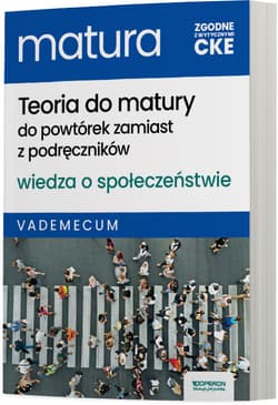 Matura 2025 Wiedza o społeczeństwie vademecum zakres rozszerzony - Walczyk Mikołaj, Walendziak Iwona