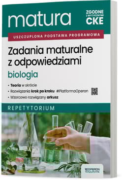 Matura 2026 Biologia Zadania maturalne z odpowiedziami Repetytorium - Jolanta Loritz-Dobrowolska