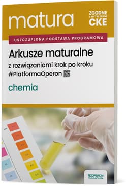 Matura 2026 Chemia Arkusze maturalne Zakres rozszerzony - Drzeżdżon Joanna