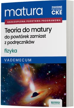 Matura 2026 fizyka Teoria do matury Vademecum - Izabela Okrzesik-Frąckowiak