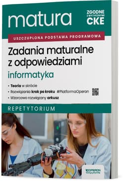 Matura 2026 Informatyka Zadania maturalne z odpowiedziami Repetytorium - Dobosiewicz Piotr