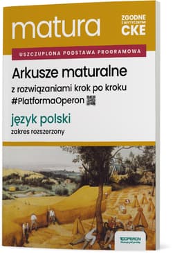 Matura 2026 Język polski Arkusze maturalne Zakres rozszerzony - Aleksandra Marzec