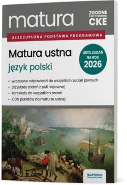 Matura 2026 Język polski Matura ustna - Banowski Tadeusz