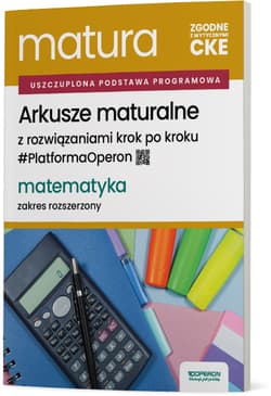 Matura 2026 Matematyka Arkusze maturalne Zakres rozszerzony - Adam Konstantynowicz