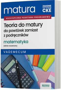 Matura 2026 Matematyka Teoria do matury Zakres rozszerzony Vademecum - Adam Konstantynowicz