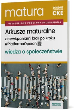 Matura 2026 Wiedza o społeczeństwie Arkusze maturalne Zakres rozszerzony - Artur Derdziak