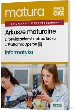 Matura 2027 Informatyka. Arkusze maturalne ZR - Dobosiewicz Piotr, Drzeżdżon Jarosław