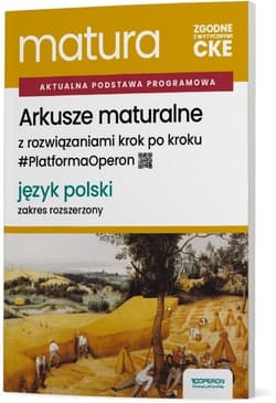 Matura 2027 Język polski. Arkusze maturalne ZR - Aleksandra Marzec