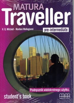 Matura Traveller Pre-intermediate Student's Book + CD Podręcznik wielokrotnego użytku Szkoła ponadgimnazjalna