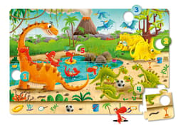 Galeria - zdjęcie nr. 3 - Maxi Puzzle Dinozaury GRANNA