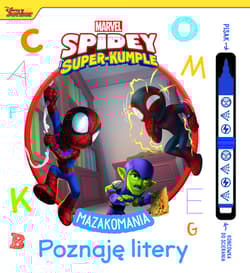 Mazakomania. Poznaję litery. Marvel Spidey i Super-Kumple - Ilona Siwak