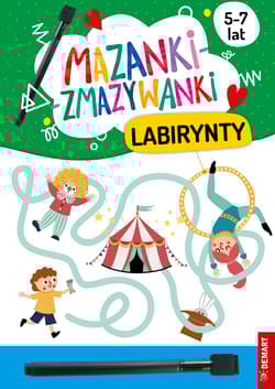 Mazanki-zmazywanki. Labirynty - Borchard Anna