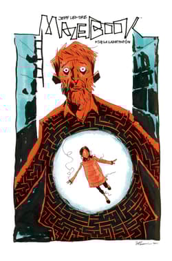 Mazebook. Księga labiryntów - Jeff Lemire, Jacek  Drewnowski