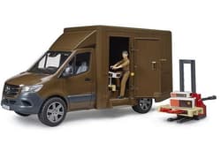 MB Sprinter UPS z kierowcą i akcesoriami
