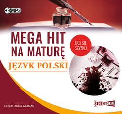 Mega hit na maturę. Język polski CD - Praca zbiorowa