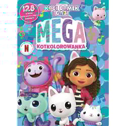 Mega KOTkolorowanka. Koci Domek Gabi - Opracowanie Zbiorowe