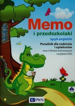 Memo i przedszkolaki język angielski poradnik dla rodziców i opiekunów wraz z filmami animowanymi na DVD - Cygal Paulina, Bulwarska Ewa