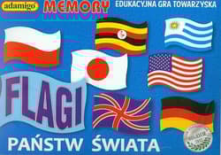Memory Flagi państw świata Edukacyjna gra towarzyska