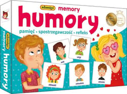 Memory humory Układanka edukacyjna dla najmłodszych
