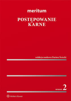 Meritum Postępowanie karne w.2 - Dariusz Świecki
