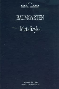 Metafizyka Baumgarten - Baumgarten Gottlieb Aleksander