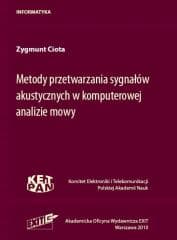 Metody przetwarzania sygnałów akustycznych w... - Ciota Zygmunt