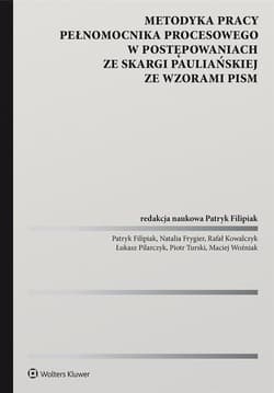 Metodyka pracy pełnomocnika procesowego.. - Praca zbiorowa