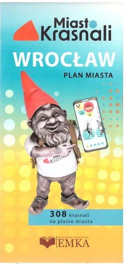 Miasto krasnali. Wrocław - Plan miasta - Praca zbiorowa