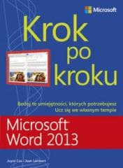 Microsoft Word 2013. Krok po kroku -  Cox Joyce
