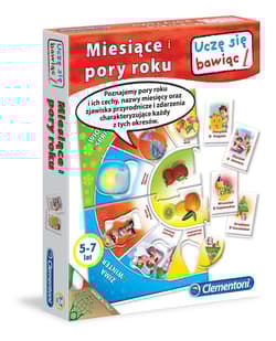 Miesiące i pory roku Uczę się bawiąc 5-7 lat
