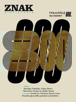 Miesięcznik ZNAK 800 (01/2022) Osiem lekcji na 800. numer - ebook - Autor zbiorowy