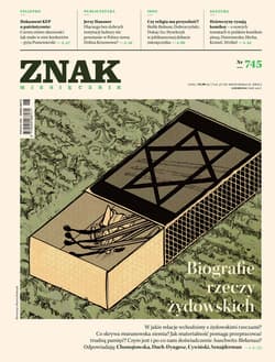 Miesięcznik ZNAK nr 745: Biografie rzeczy żydowskich - ebook - Autor zbiorowy