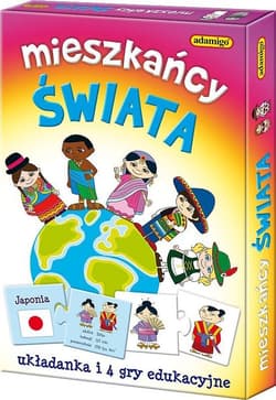 Mieszkańcy świata Gra edukacyjna - Julia Pogorzelska