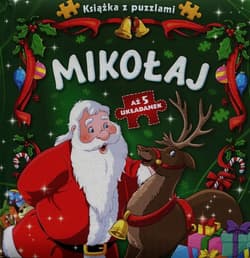 Mikołaj Książka z puzzlami 5 układanek
