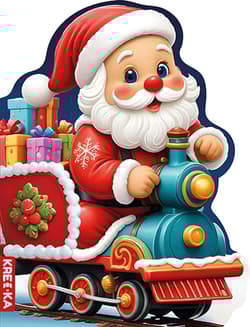 Mikołaj w ciuchci - Praca zbiorowa