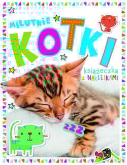 Milutkie kotki Książeczka z 250 naklejkami