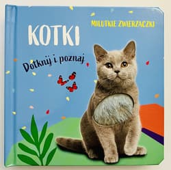 Milutkie zwierzaczki. Dotknij i poznaj. Kotki - Praca zbiorowa