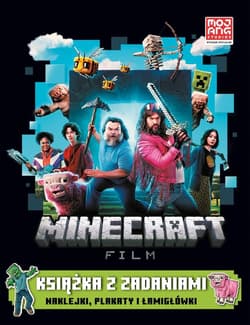 Minecraft. Film. Książka z zadaniami. Naklejki, plakaty i łamigłówki