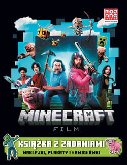 Minecraft. Film. Książka z zadaniami. Naklejki, plakaty i łamigłówki - Opracowanie Zbiorowe