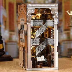 Miniaturowy domek Book Nook Biblioteka Prawa