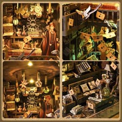 Galeria - zdjęcie nr. 4 - Miniaturowy domek Book Nook Dom czarów