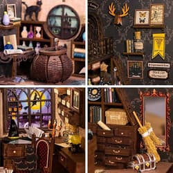 Galeria - zdjęcie nr. 3 - Miniaturowy domek Book Nook Magiczna apteka