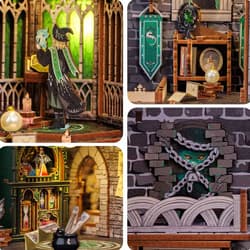 Galeria - zdjęcie nr. 3 - Miniaturowy domek Book Nook Pokój życzeń